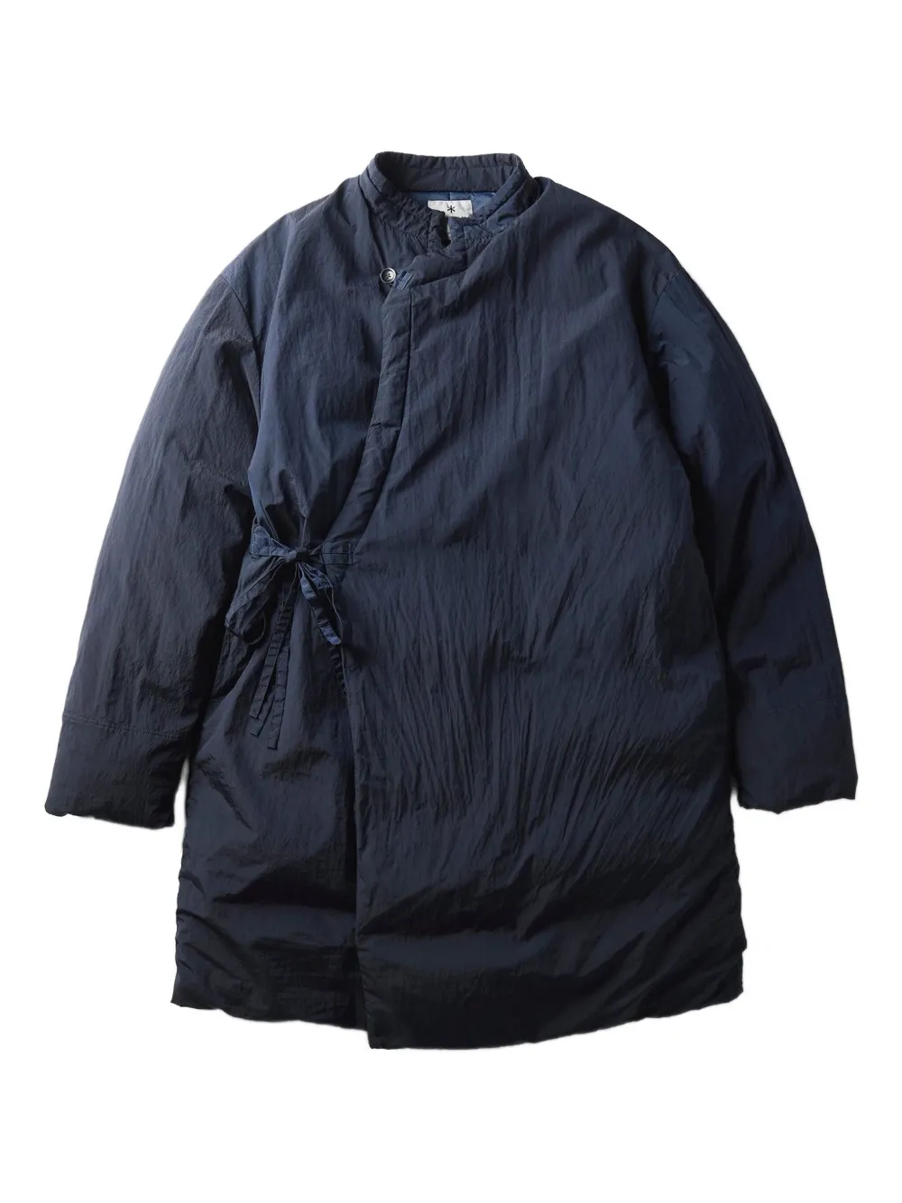 Snow Peak Side-tie Down Coat In Blue