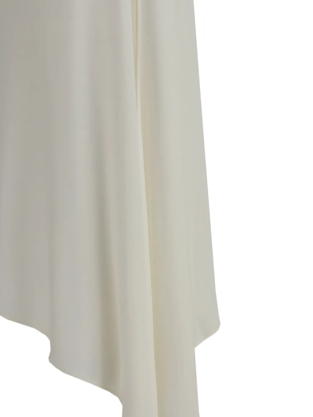 Francesco Murano Asymmetric Midi Skirt In Gray