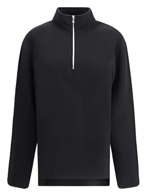 Rier half-zip pile athletic jacket