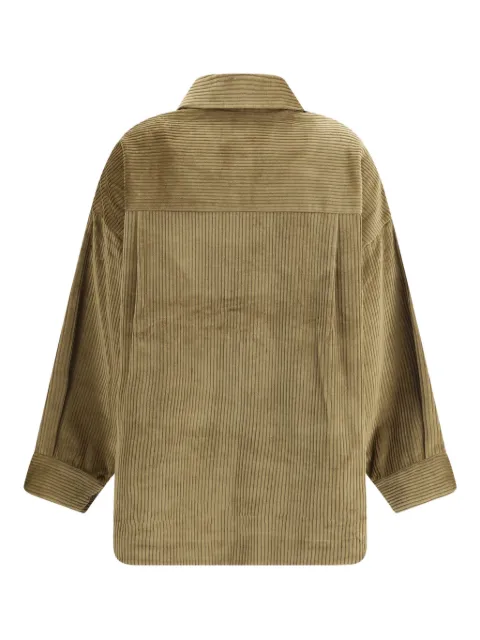 SoSUE Ted corduroy buttoned coat