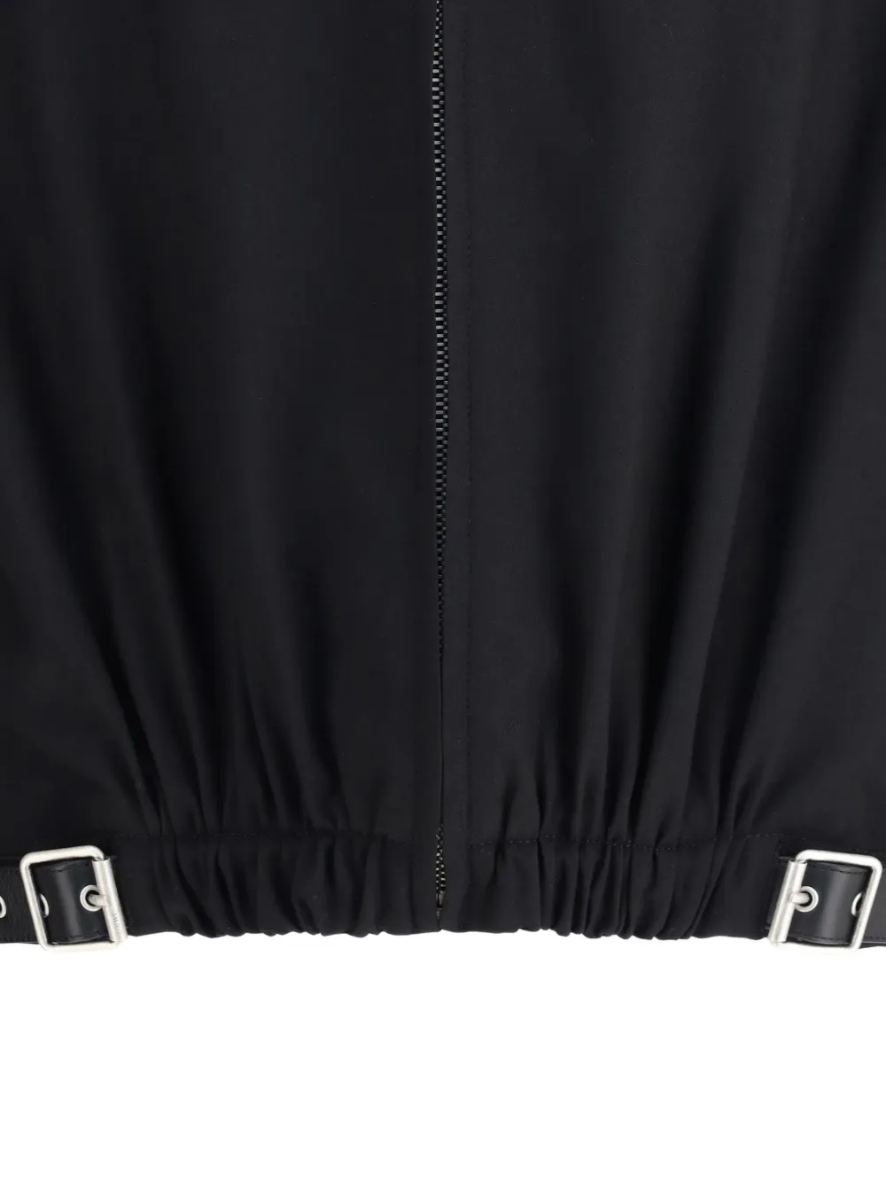 Loewe Wool Belted Jacket In Black