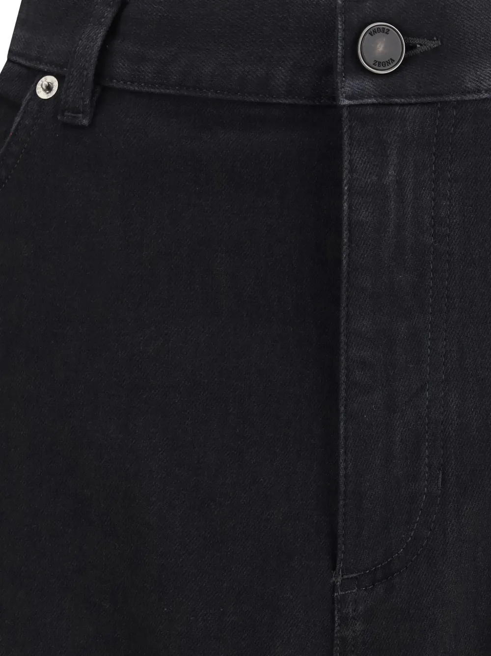 Zegna Roccia jeans met vijf zakken Zwart