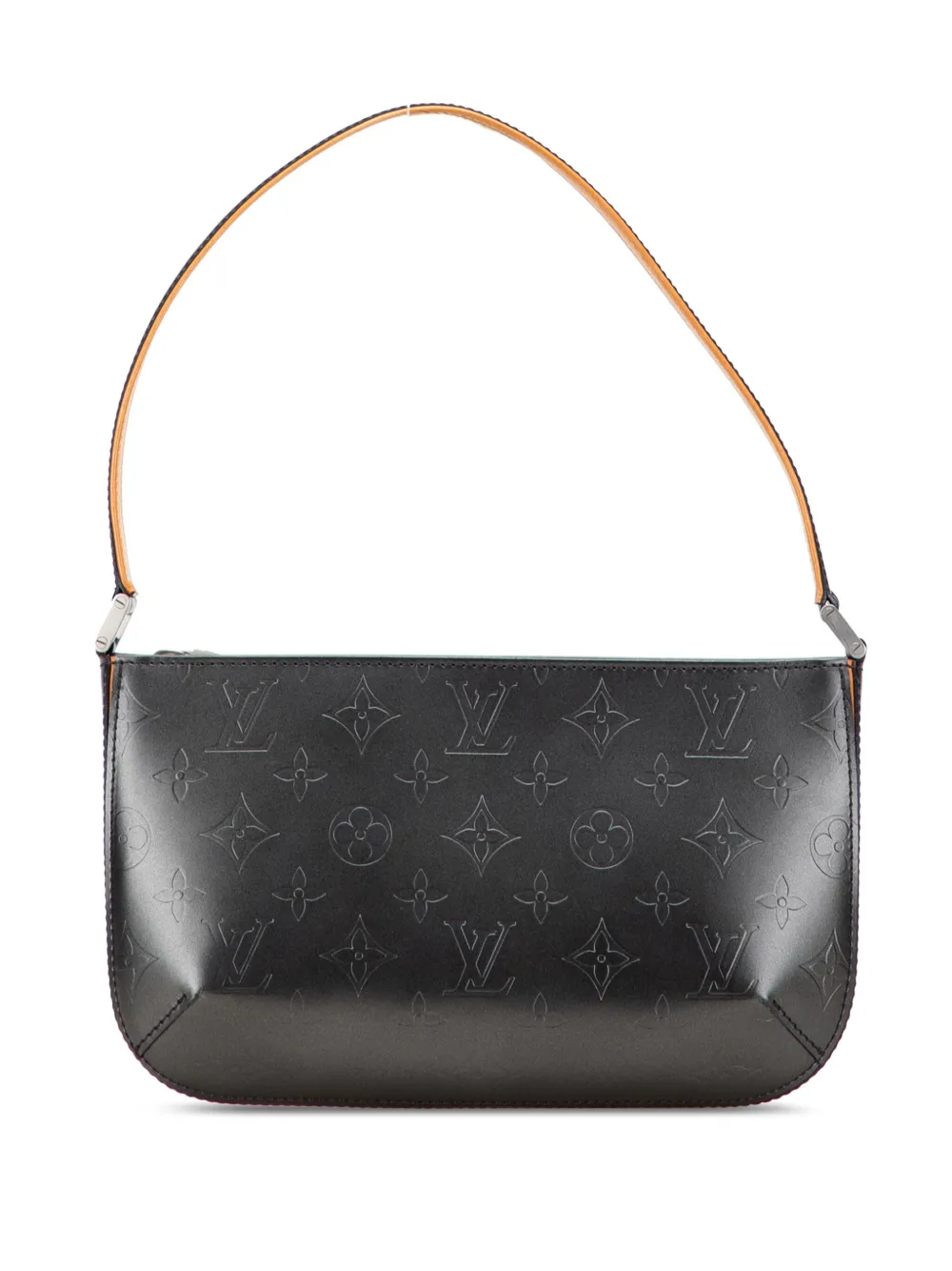 Pre-owned Louis Vuitton 2002 Monogram Mat Fowler Shoulder Bag In Gray
