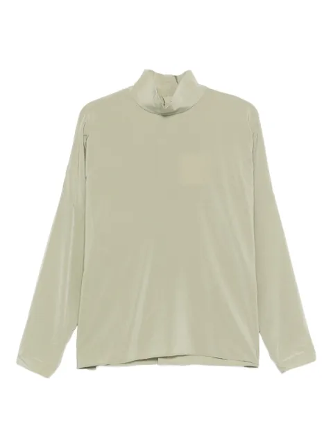 Tibi top con cuello alzado