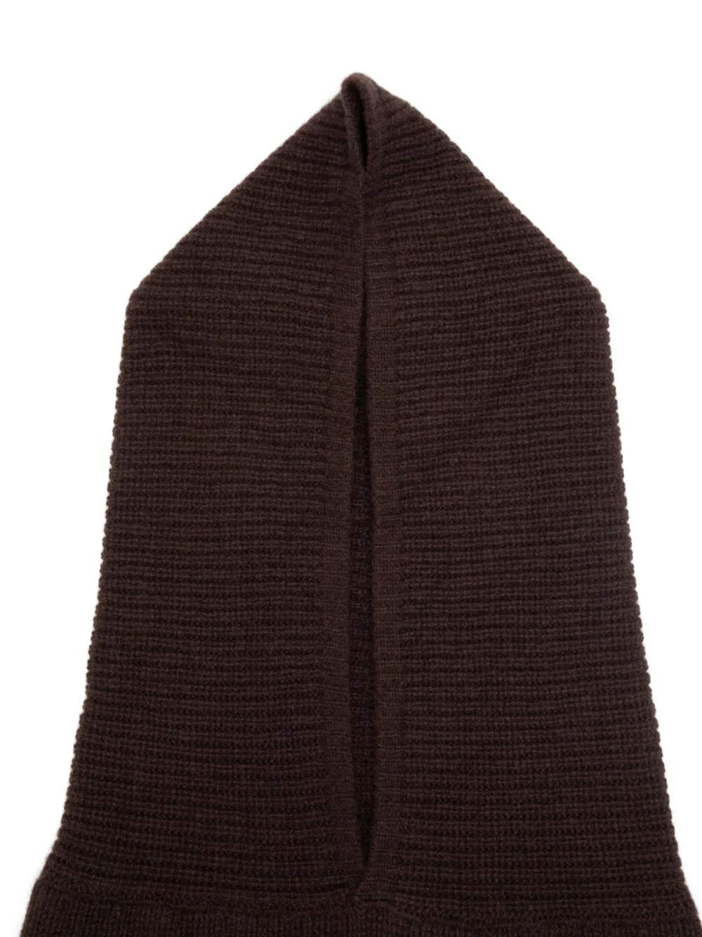 Alysi Knitted Hood In Black
