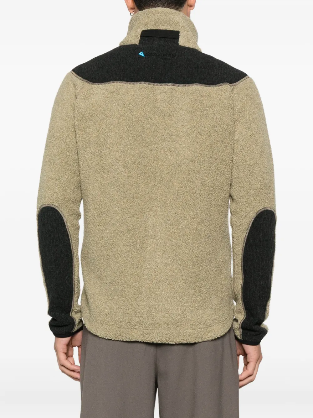 Klättermusen Jack met rits en schoudervlak Beige