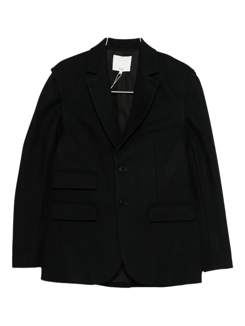 Tibi wool-blend blazer | Black | Image 1