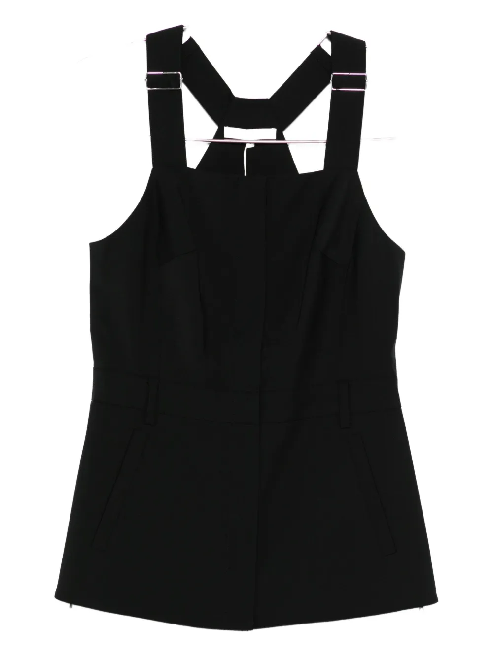 Tibi overall top | Black | Image 1