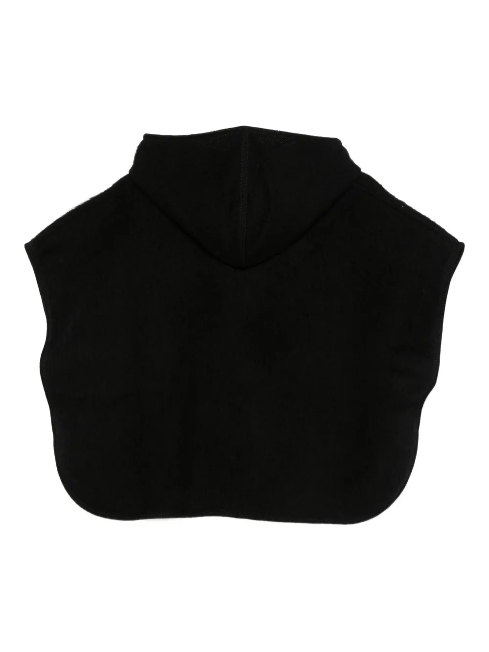 Baserange Fortu Hooded top met capuchon - Zwart
