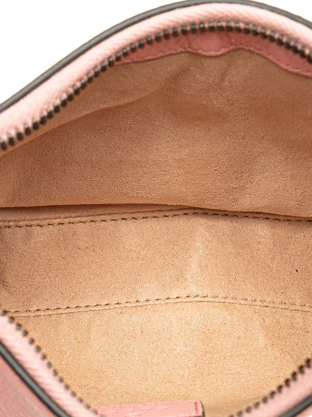 Pre-owned Gucci 2016-2025 Mini Goatskin Aphrodite Shoulder Bag In Pink