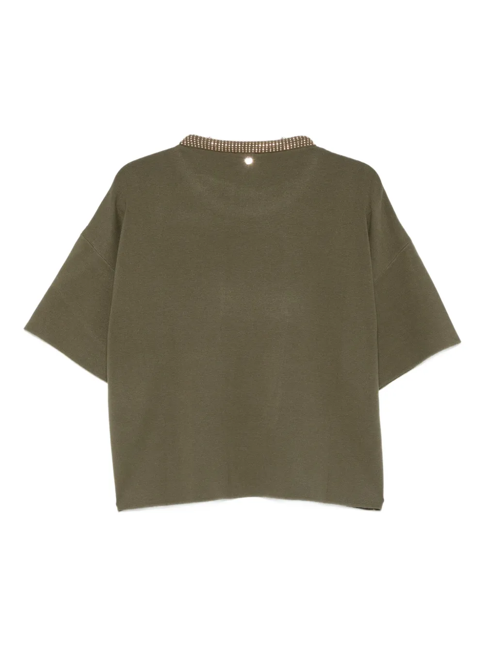 LIU JO embellished short-sleeved top | Knitted Tops | Image 2