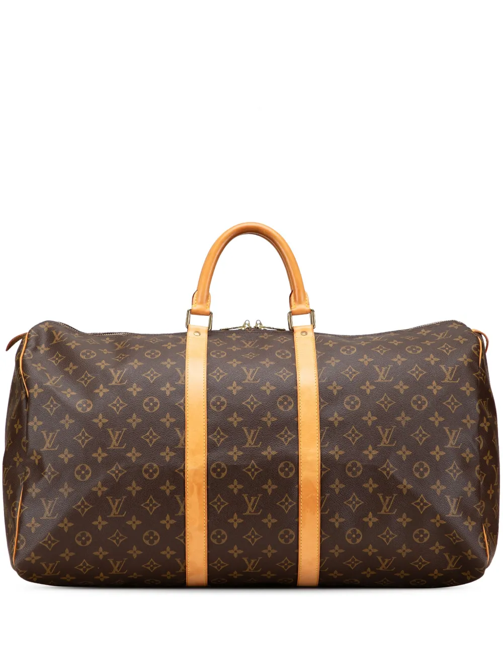 Louis Vuitton Pre-Owned 2003 Monogram Keepall 55 travel bag | Brown | Image 1