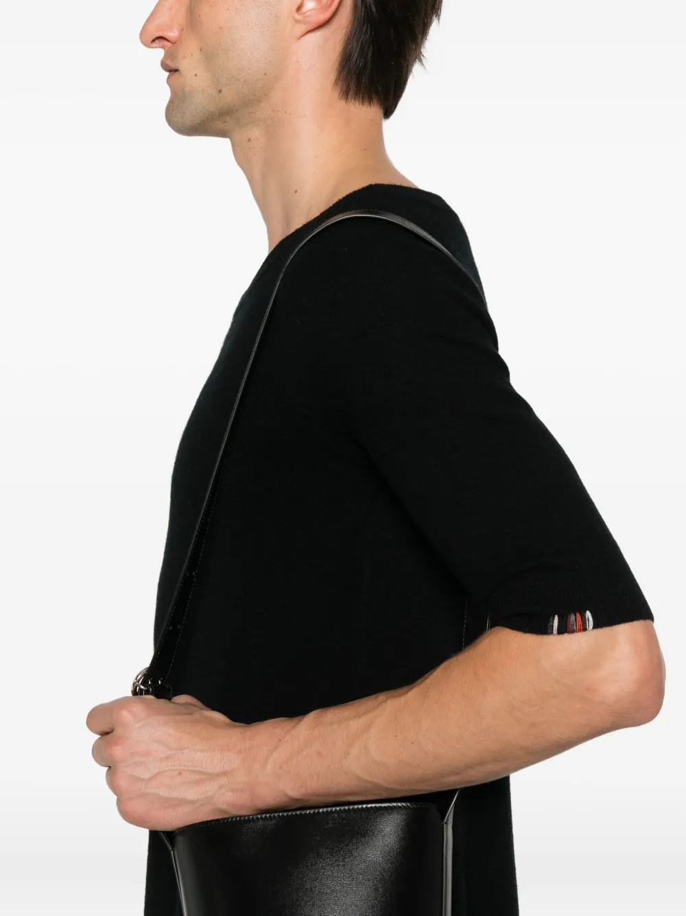 Extreme Cashmere Gina Knitted T-shirt In Black
