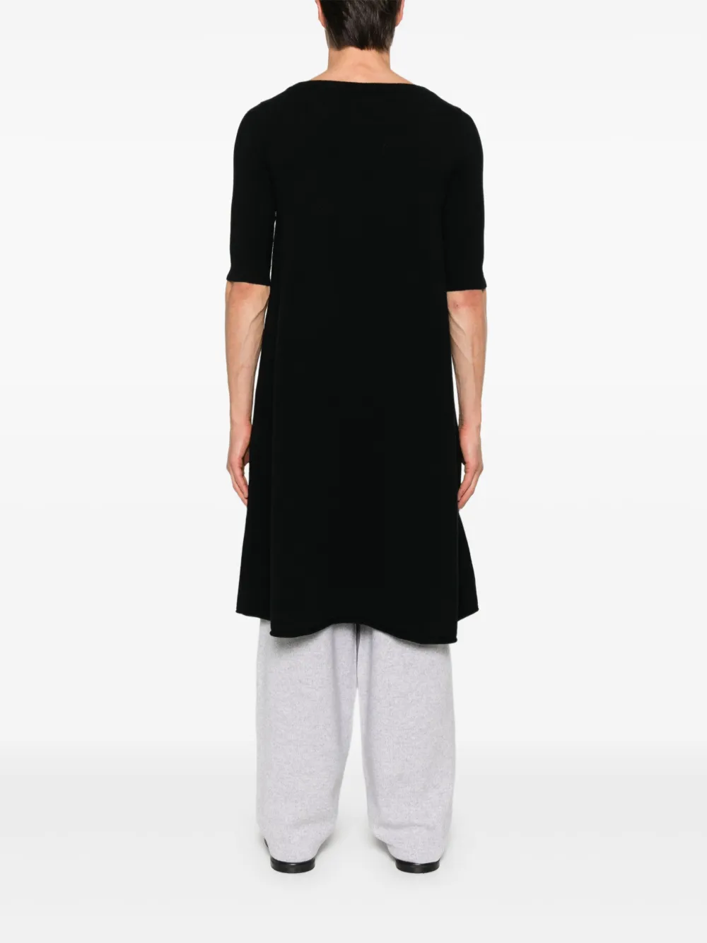 extreme cashmere Gina gebreid T-shirt Zwart