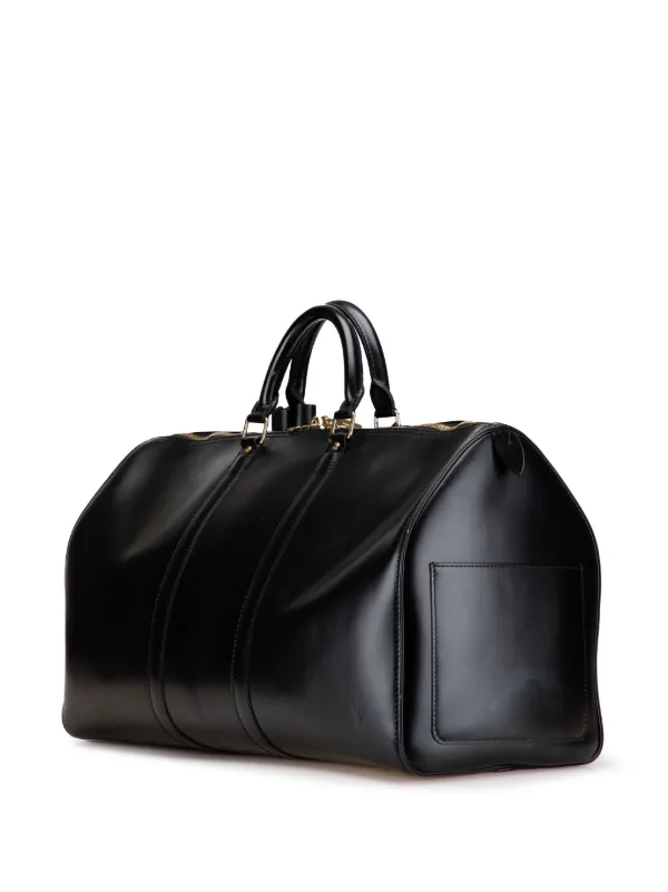 【LOUIS VUITTON】ボストンバッグ　キーポル50 エピ　ブラック LOUIS VUITTON ルイヴィトン エピ キーポル 50 ノワール 黒