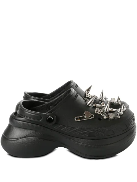 Balenciaga Jibbitz mules