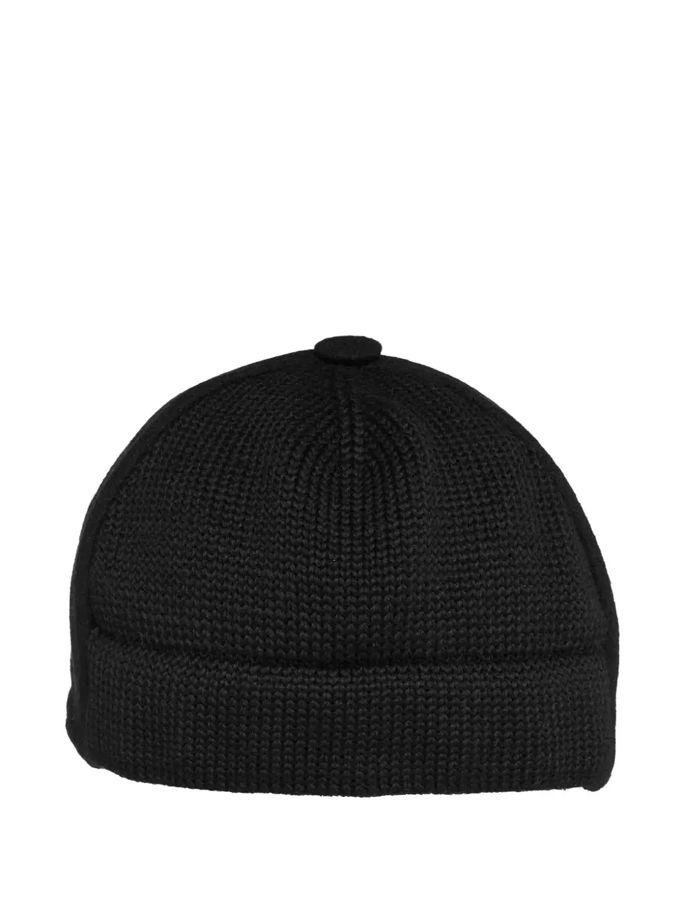 Emporio Armani logo-plaque cap - Zwart
