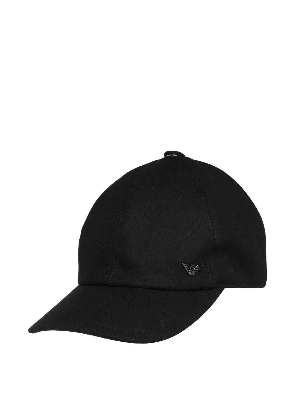 Emporio Armani logo-plaque cap - Nero