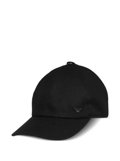 Emporio Armani gorra con placa del logo