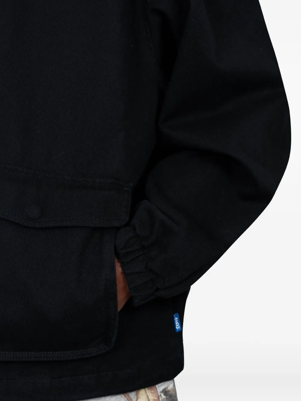 Awake Ny Zip-up Shirt Jacket In Black