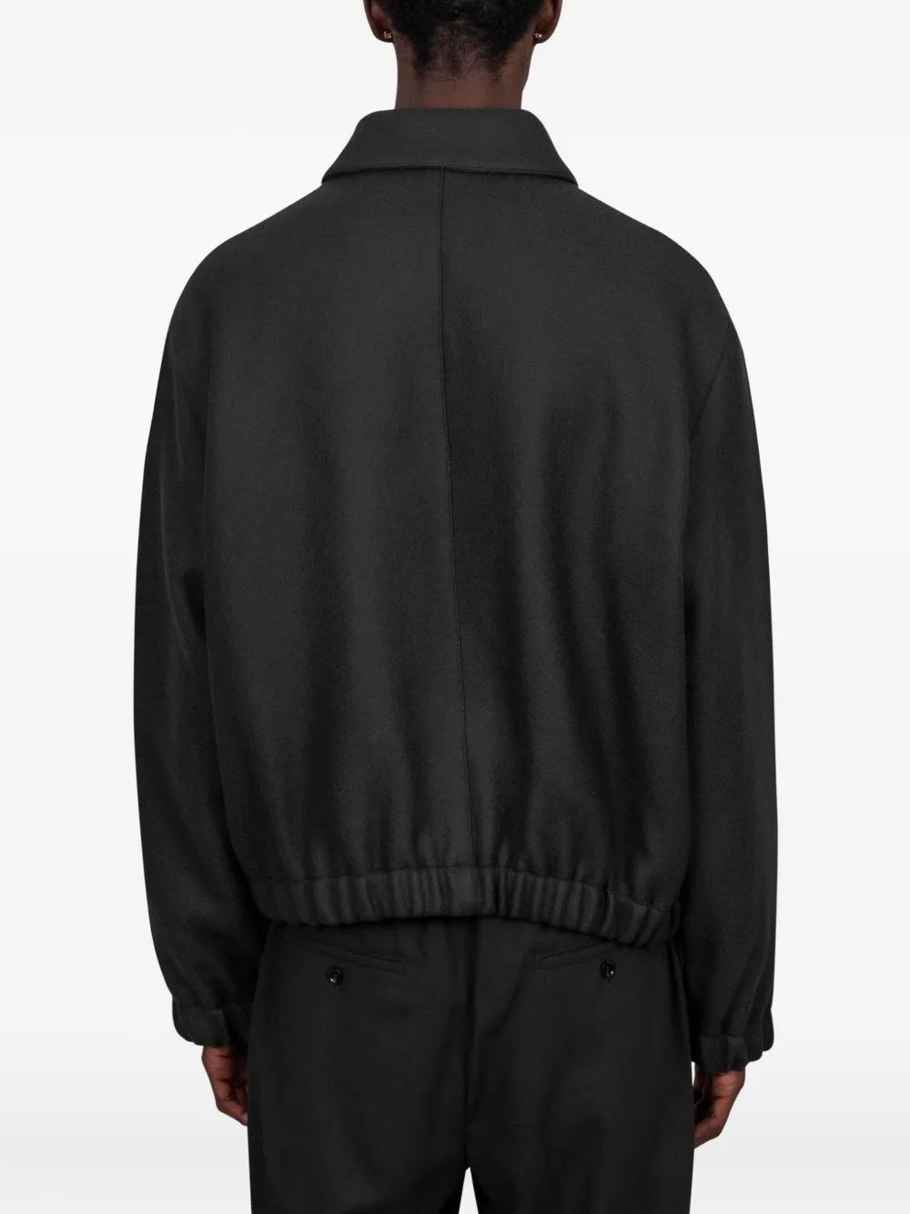 AMI Paris Ami De Coeur bomberjack Zwart