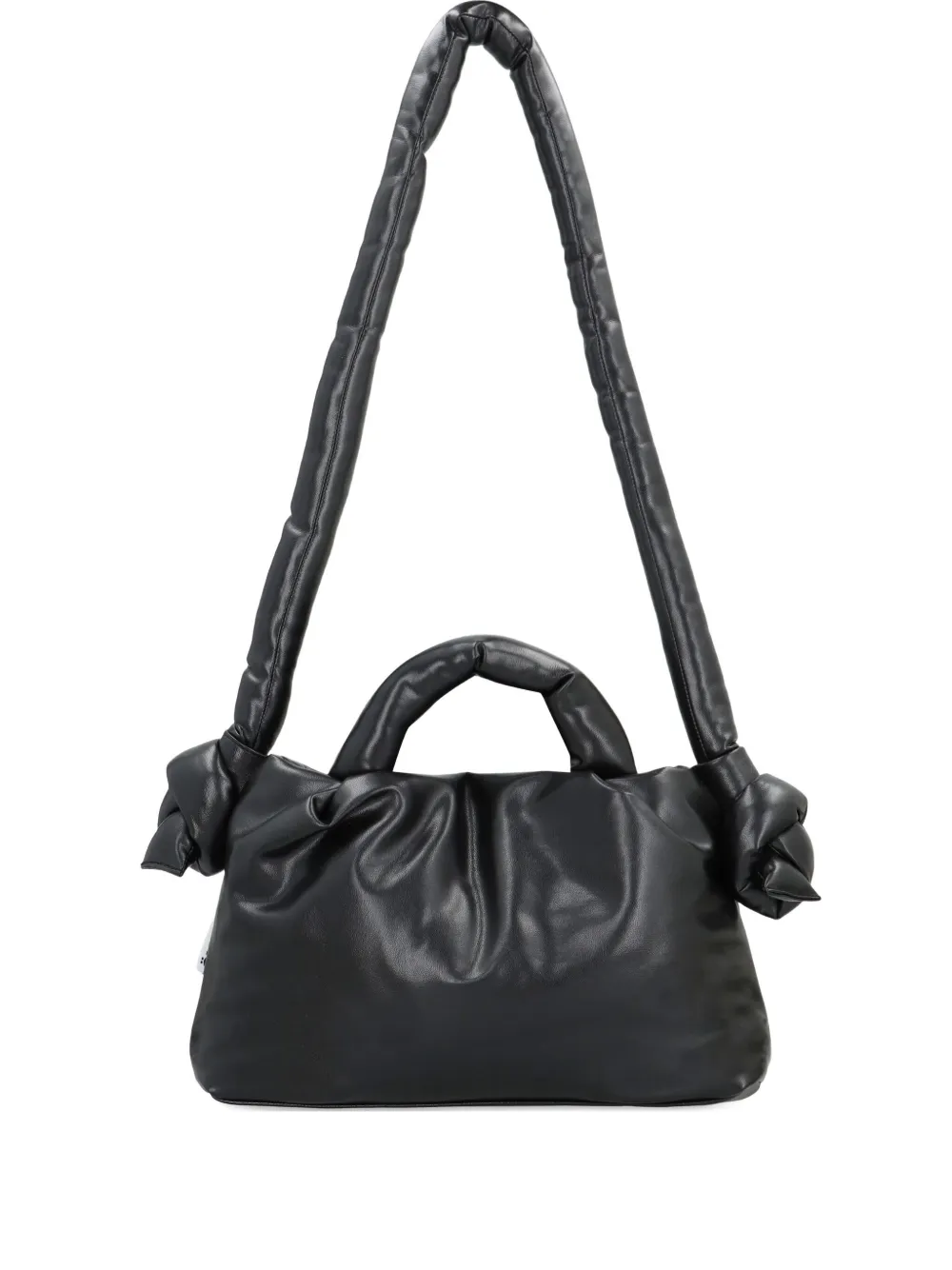 Ölend mini Ona vegan-leather cross body bag | Black | Image 1