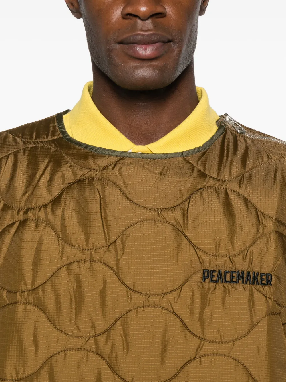 OAMC Peacemaker Jack met rits op de schouder Bruin