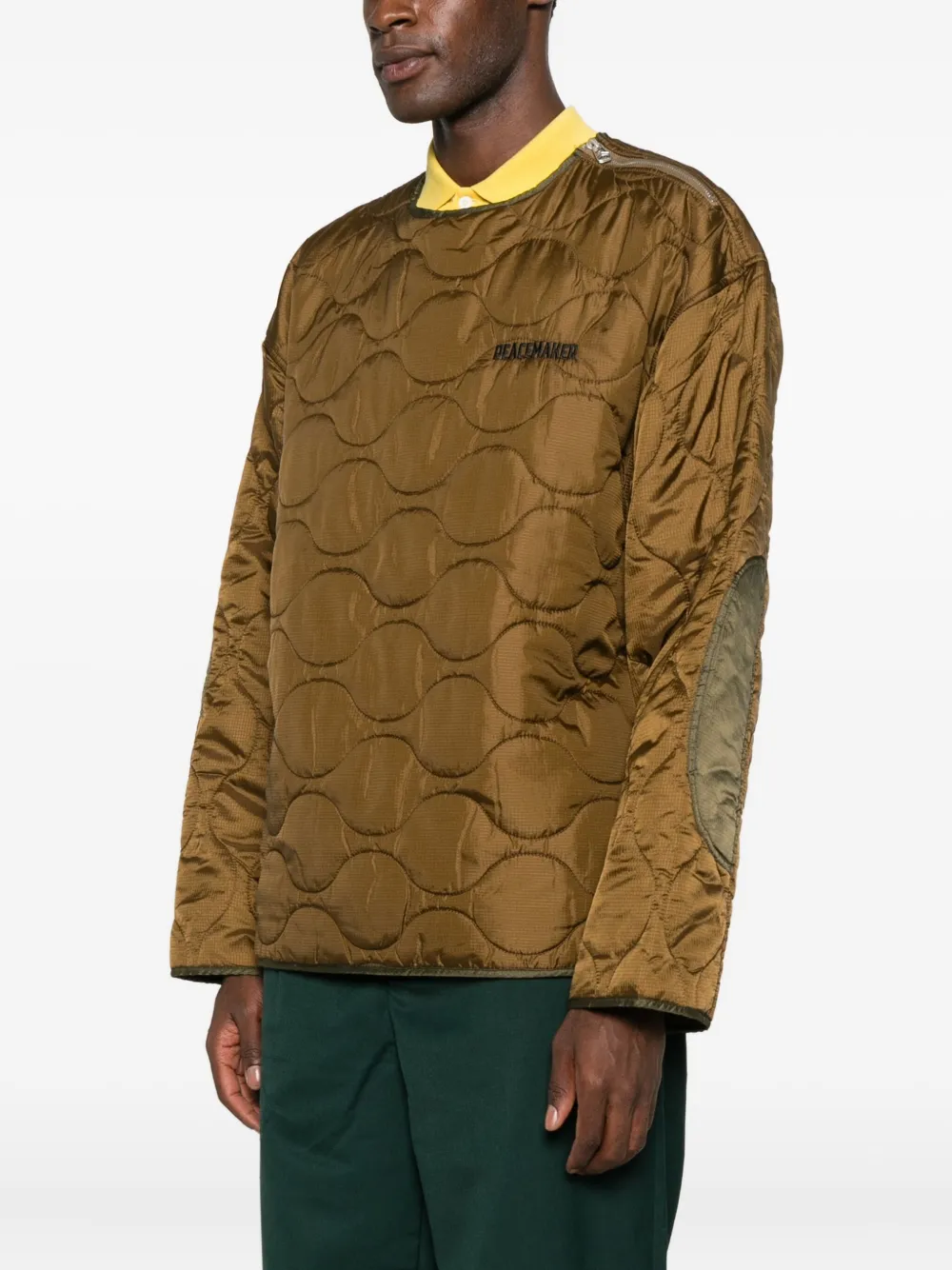 OAMC Peacemaker Jack met rits op de schouder Bruin