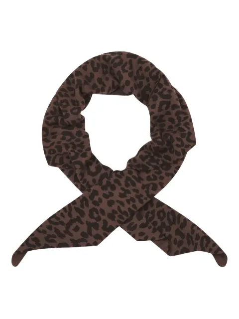 POTAMY mascada con estampado de leopardo