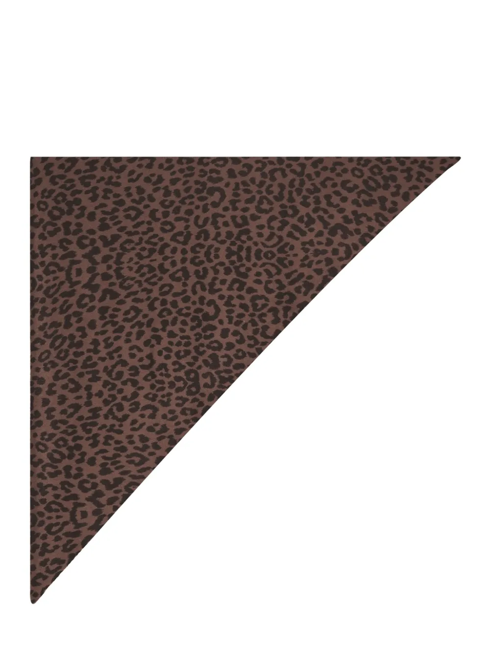Potamy Leopard-print Scarf In Brown