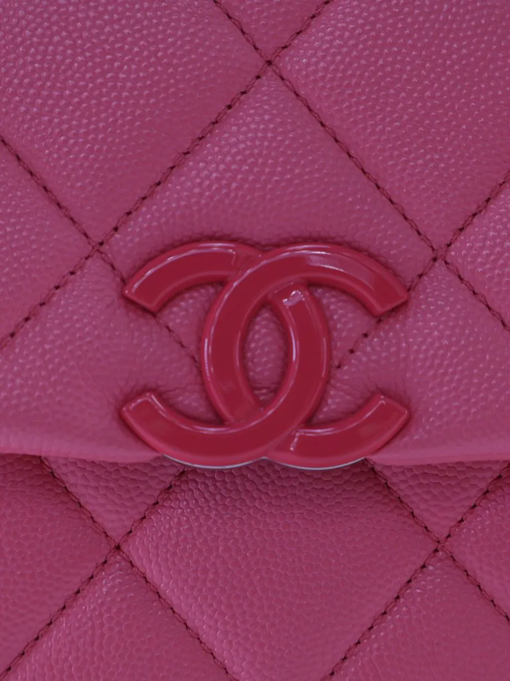Pre-owned Chanel 2021 Medium Caviar My Everything Flap Crossbody Bag In Pink