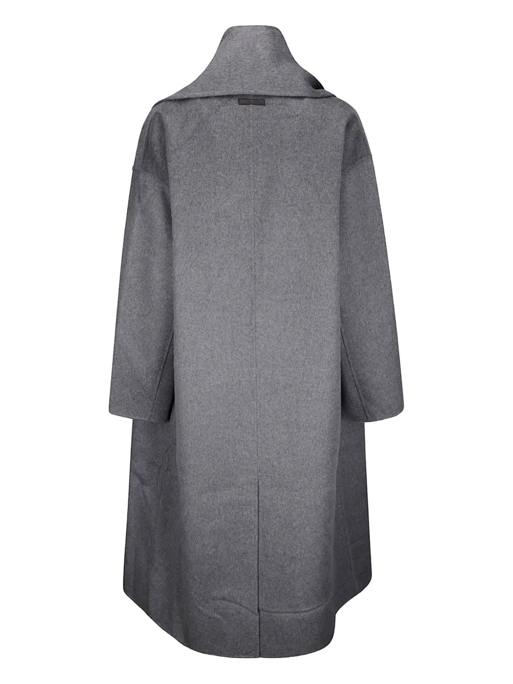 Calvin Klein scarf-detail coat - Grijs