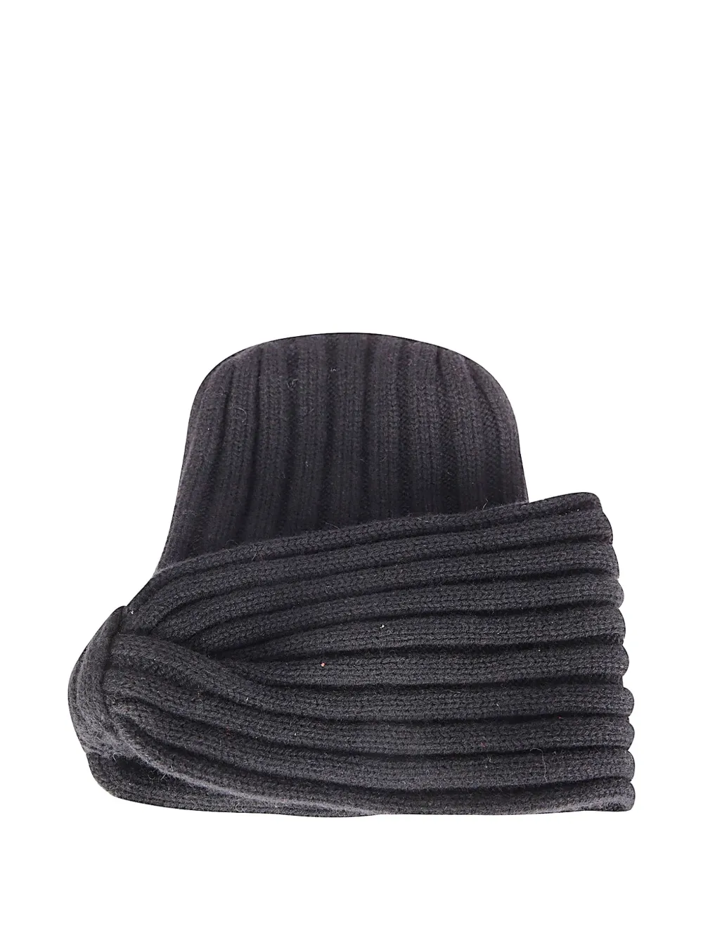 Niccolò Pasqualetti Ribbed Beanie Hat In Gray