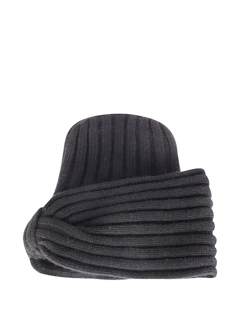 Niccolò Pasqualetti ribbed beanie hat