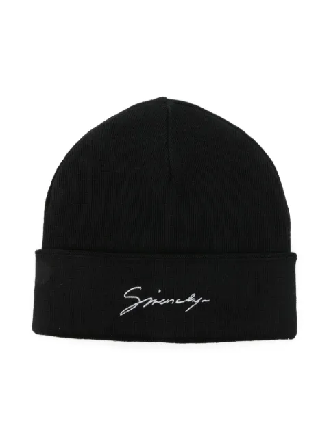 Givenchy Kids gorro con logo bordado
