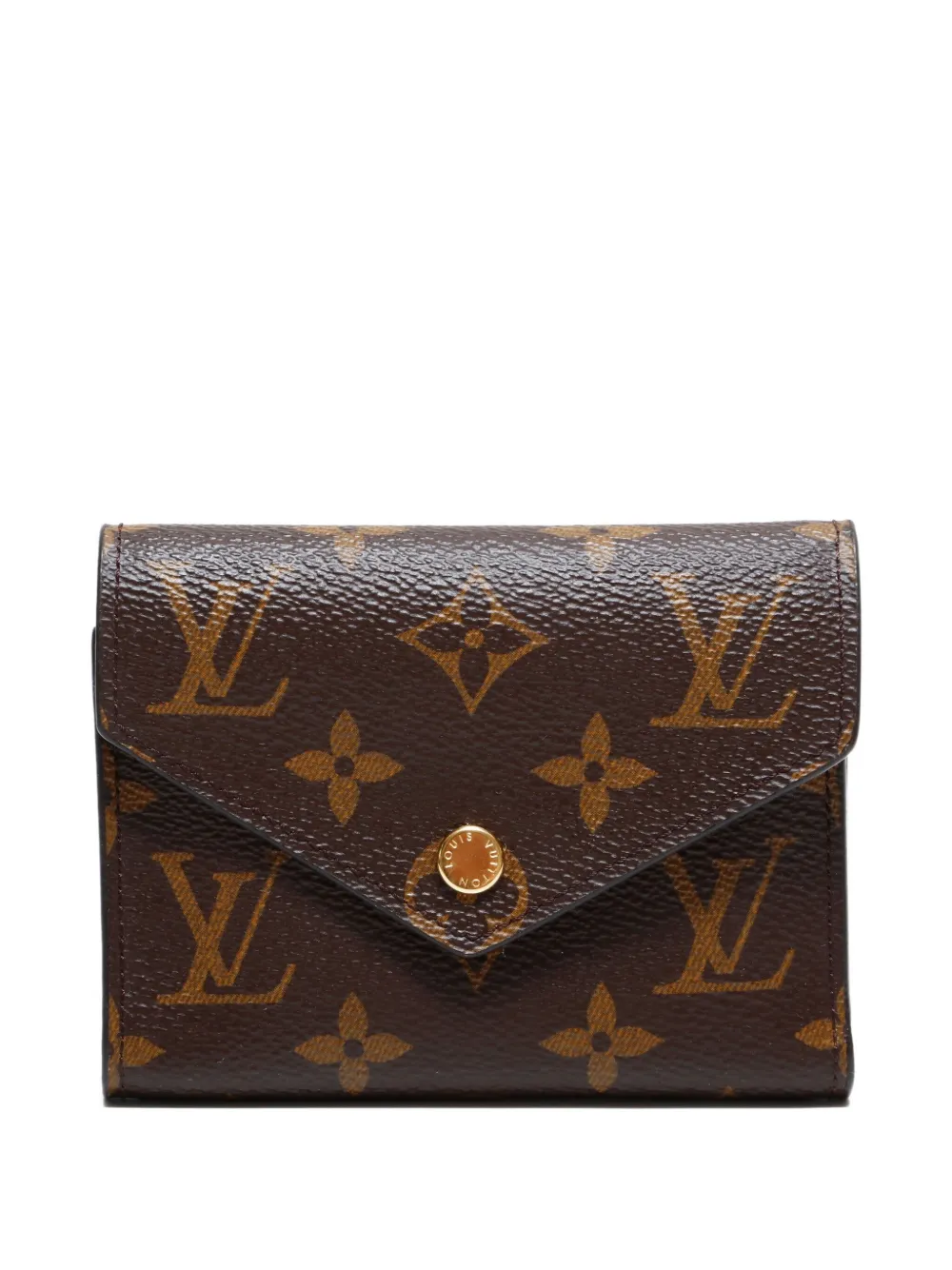 Louis Vuitton Pre-Owned 2018 Victorine Monogram-pattern wallet | Brown | Image 1