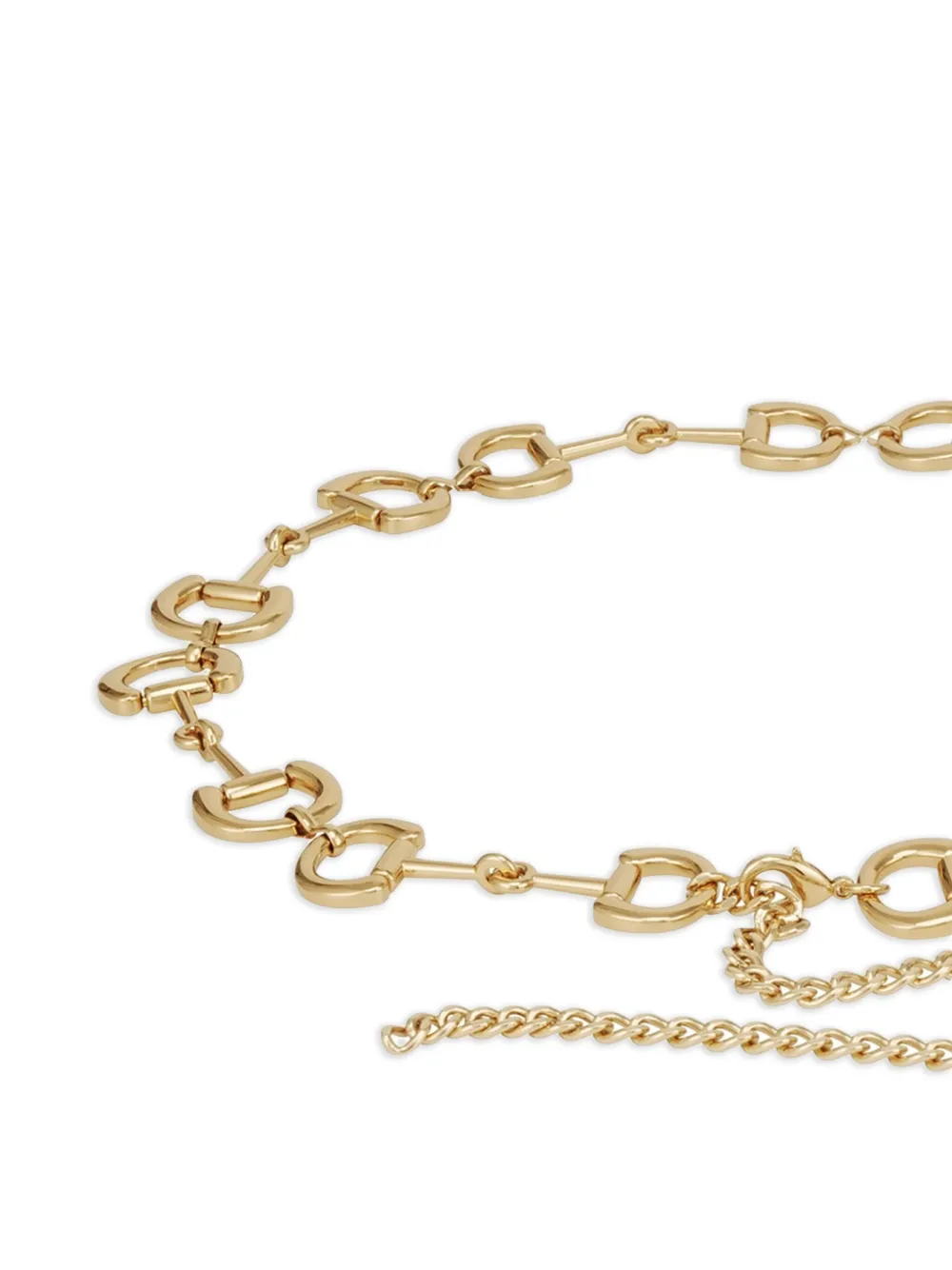 POTAMY Riem met schakelketting - Goud