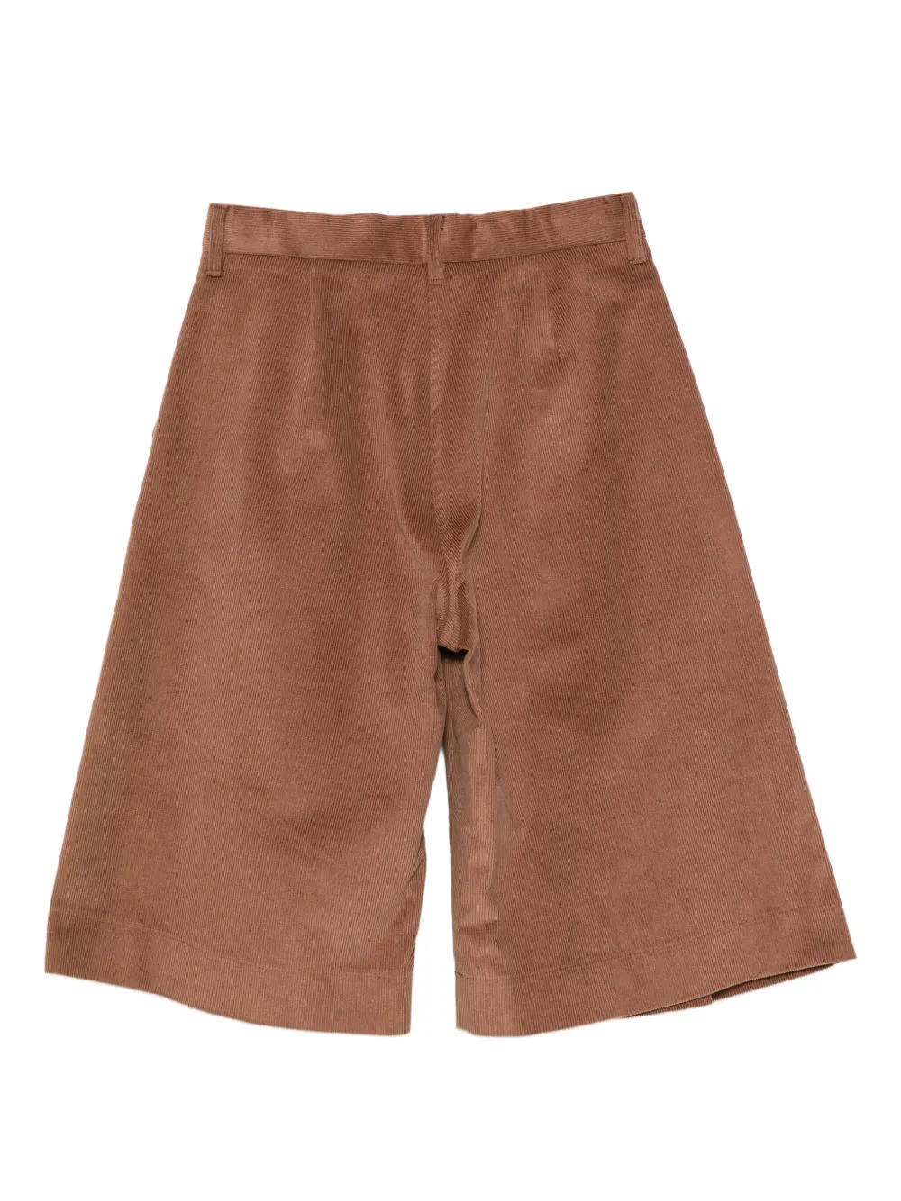 Philosophy Di Lorenzo Serafini Kids Ribfluwelen shorts Bruin