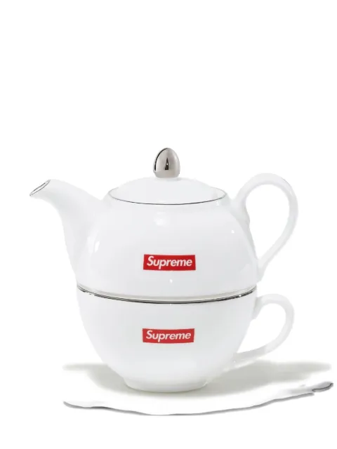 Supreme logo tea set