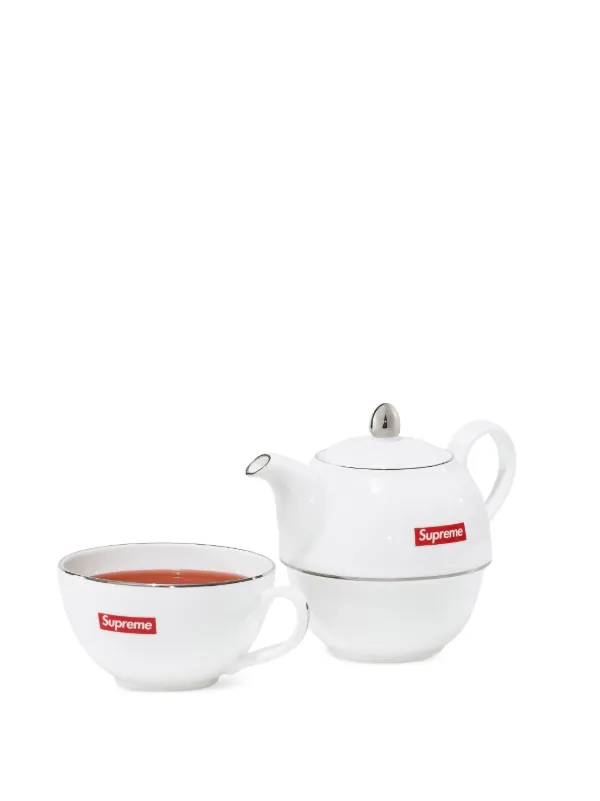 Supreme ロゴ ティーセット | ホワイト | FARFETCH JP