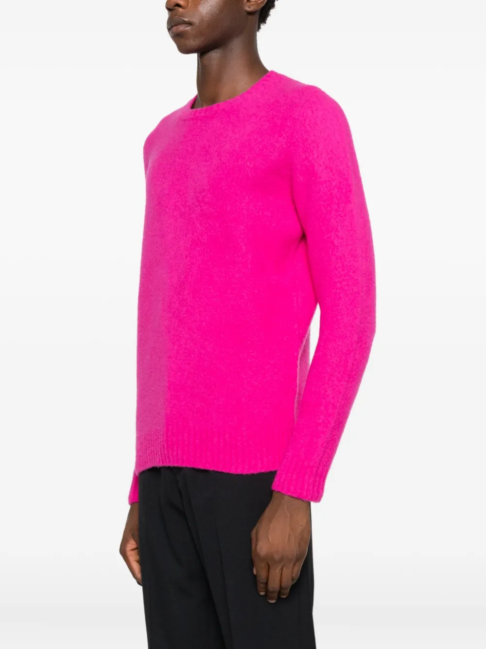 Drumohr Crew-neck Sweater In Pink