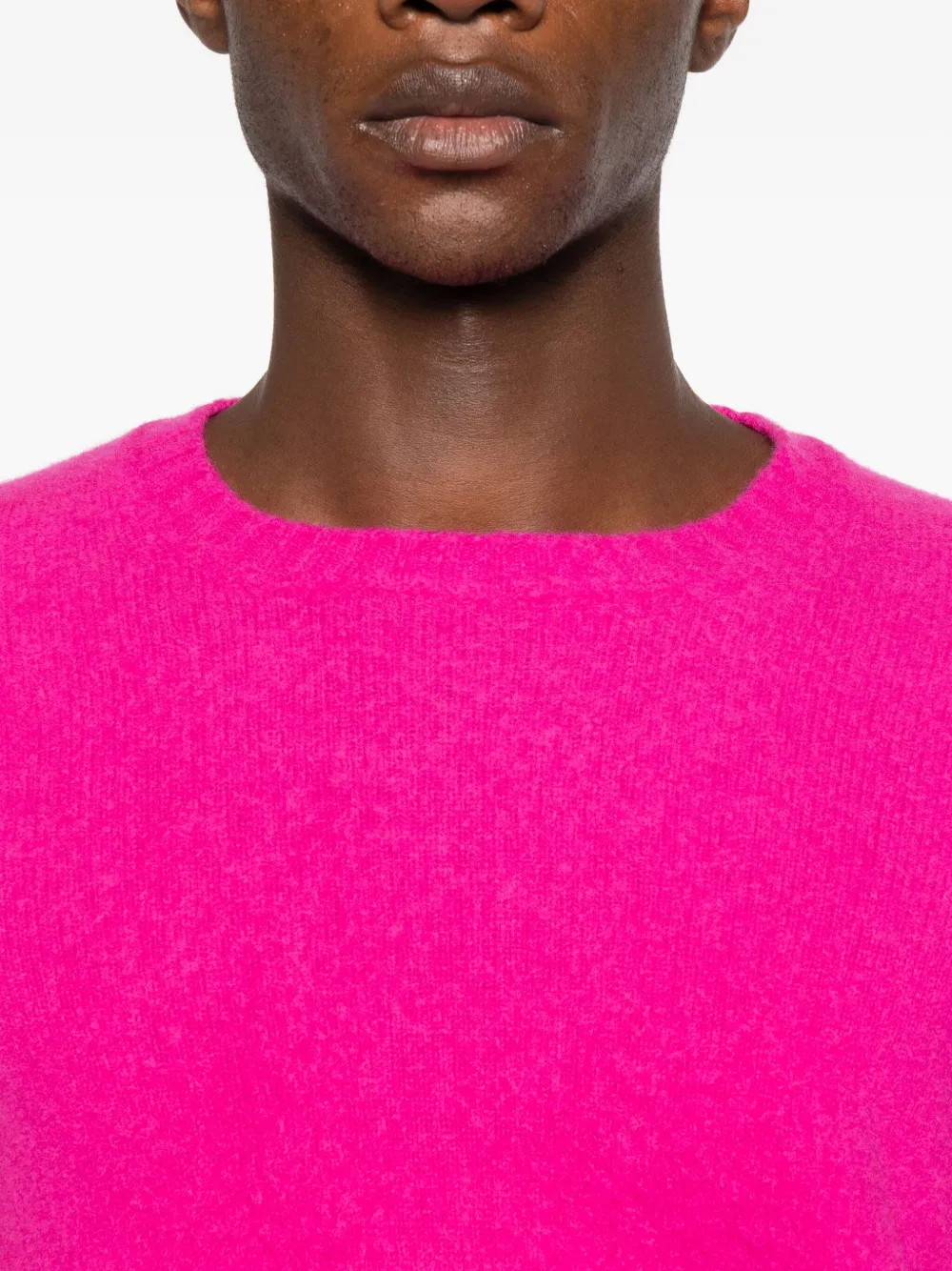 Drumohr Crew-neck Sweater In Pink