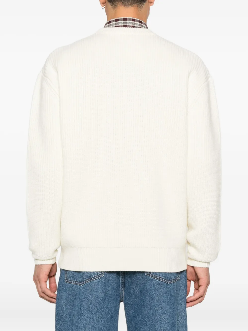 Drôle De Monsieur Groom trui Wit