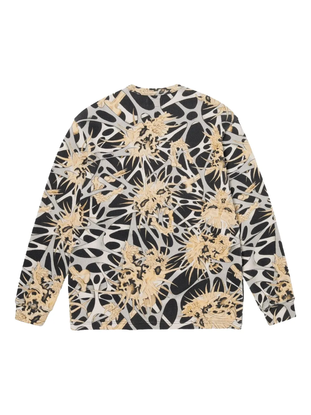 Supreme graphic-print T-shirt - Zwart