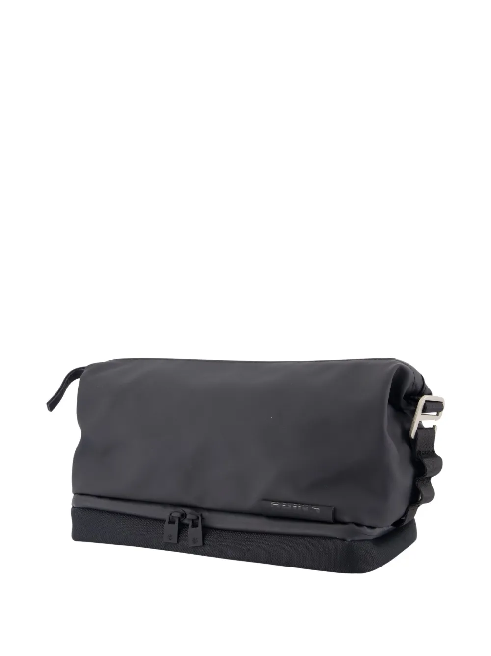 Rains zip-detail wash bag - Zwart