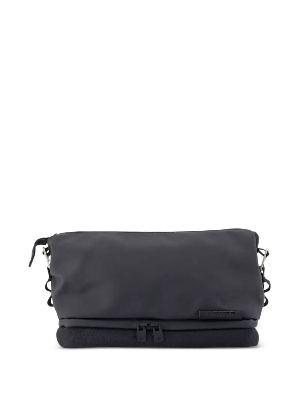 Rains zip-detail wash bag | Black | Image 1