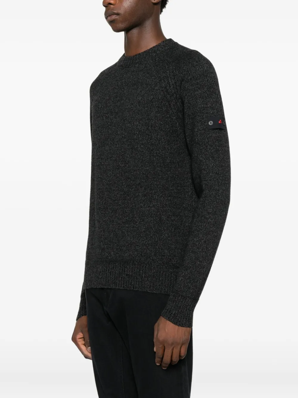 Peuterey Crew-neck Sweater In Black