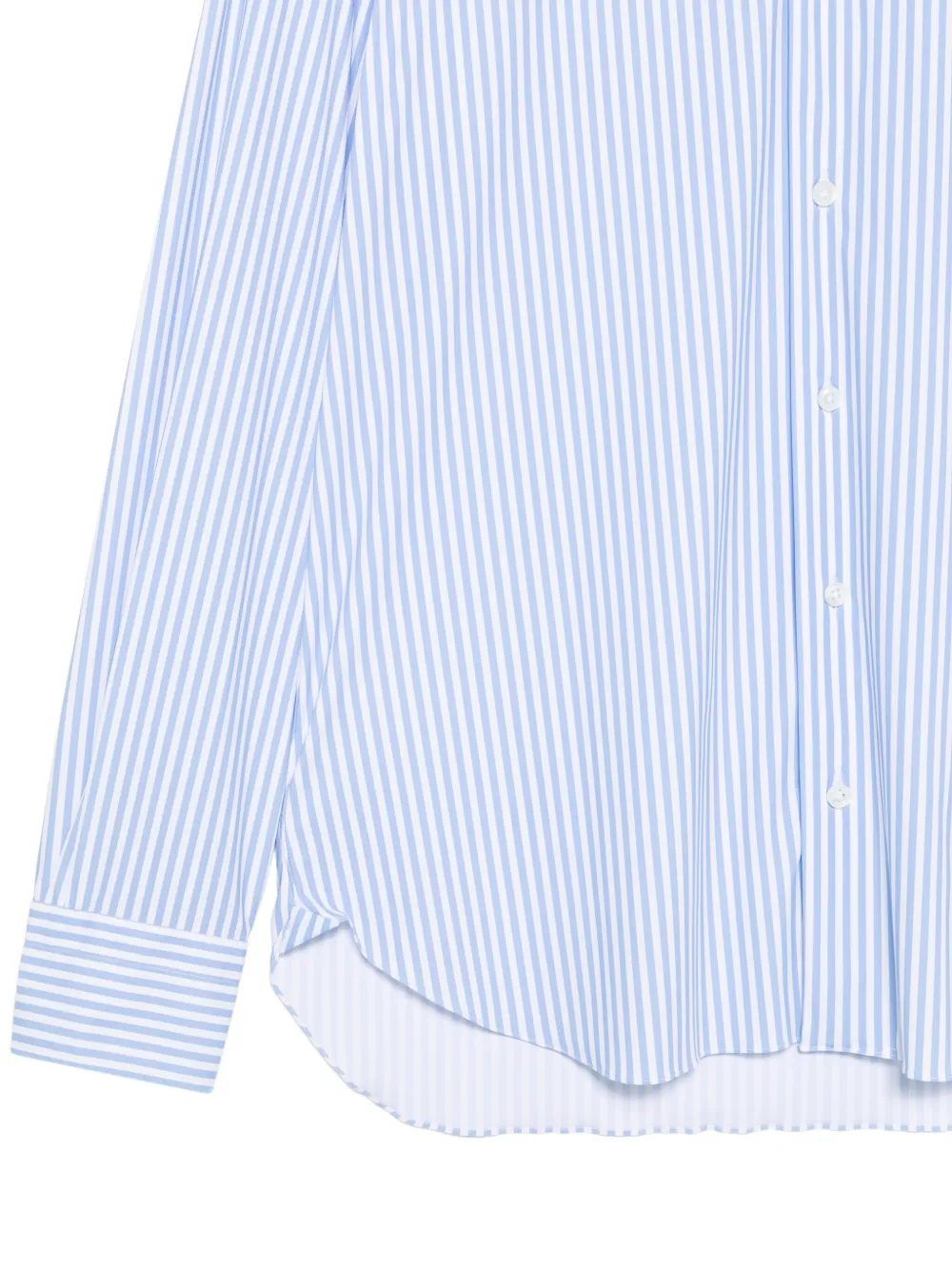 Barba Gestreept overhemd Blauw