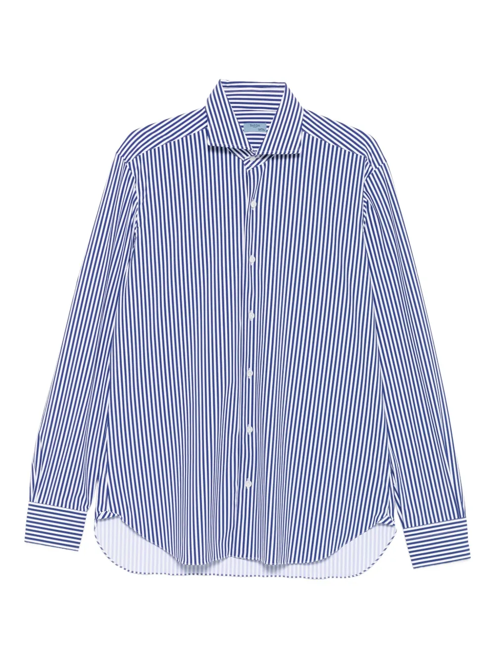 Barba camisa con rayas estampadas | azul | Image 1