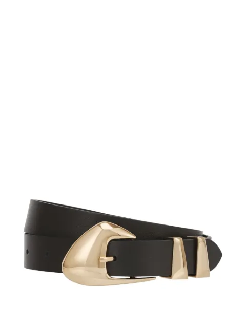POTAMY buckle leather belt